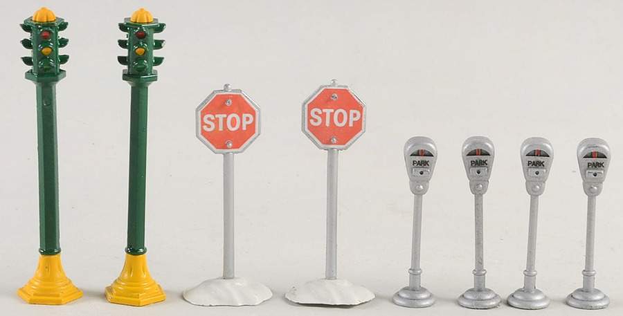 Christmas In The City Utility Accessories-Set Of 8 - Boxed by Department 56-1