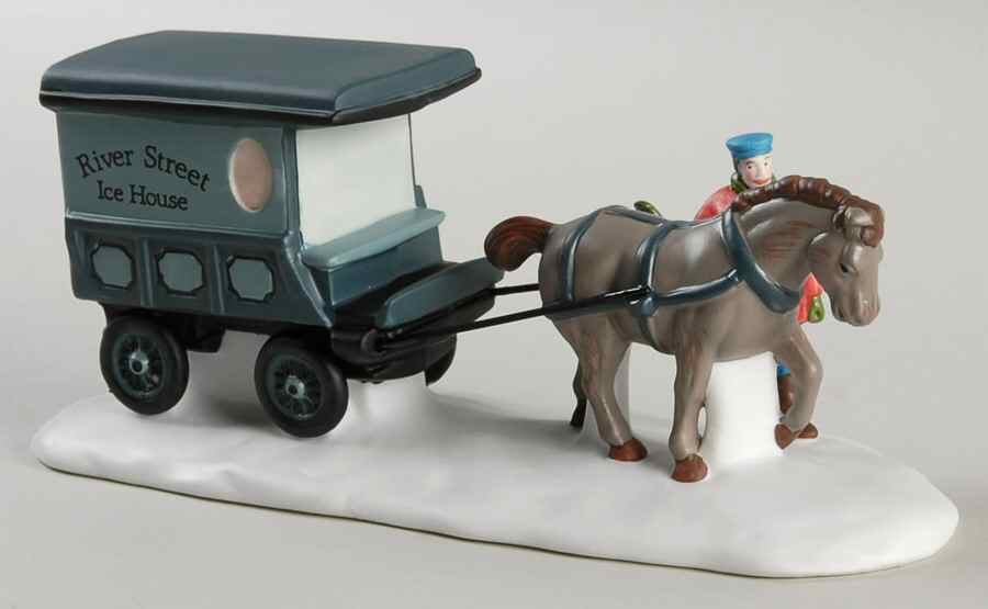 Christmas In The City River Street Ice House Cart - Boxed by Department 56-1