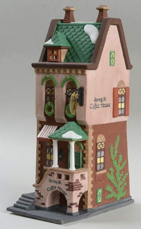 Christmas In The City Spring Street Coffee House - Boxed by Department 56-1