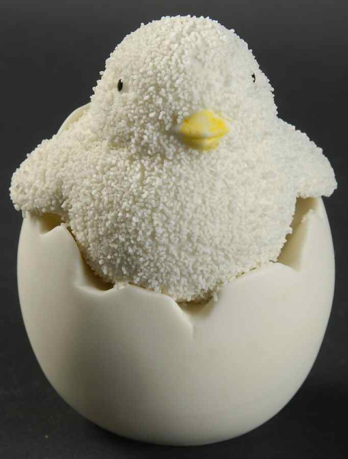 Snowbunnies Baby Chick In Egg - No Box by Department 56-1