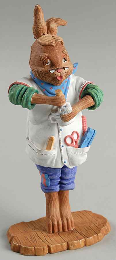 General Store Rabbit Barber - No Box by Department 56-1
