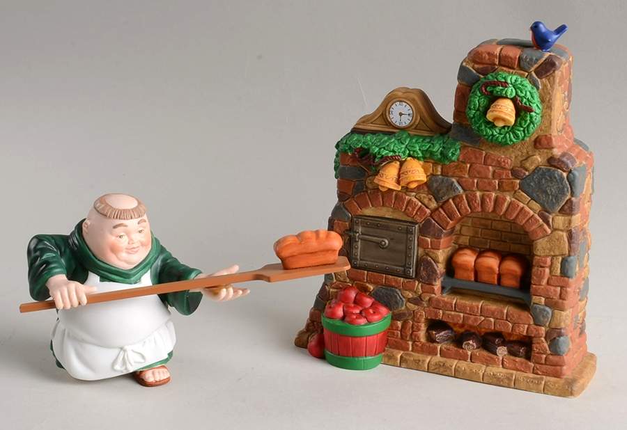 Merry Makers Otto The Ovenman At His Oven - Boxed by Department 56-1