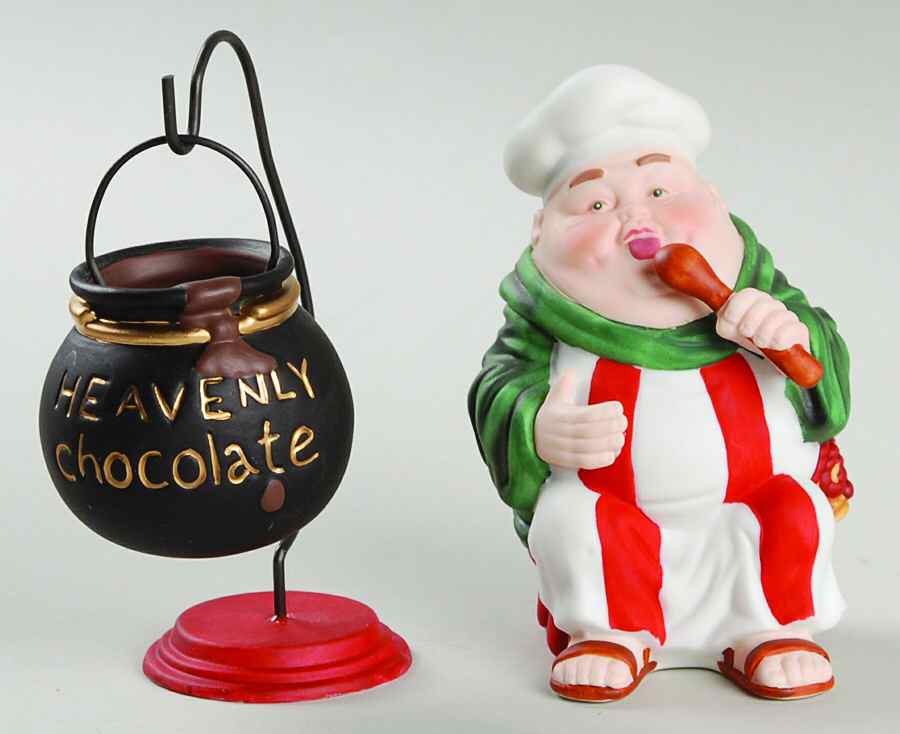Merry Makers Chester-The Tester With Kettle - Boxed by Department 56-1