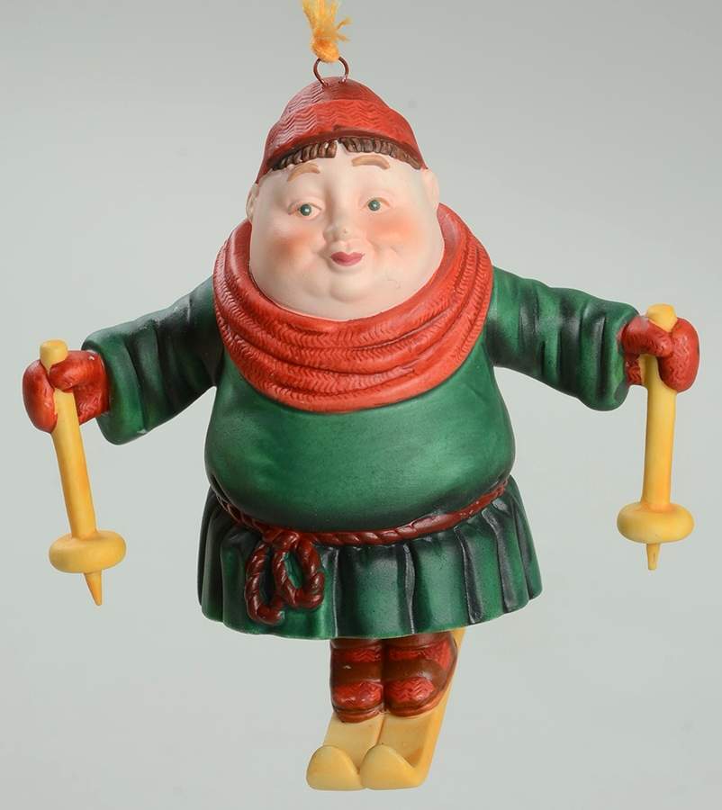 Merry Makers Stanislav The Skier - Boxed by Department 56-1