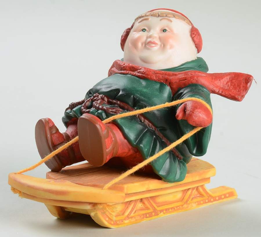 Merry Makers Solomon-The Sledder - Boxed by Department 56-1