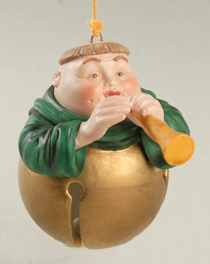 Merry Makers Horatio The Horn Blower-Bell - Boxed by Department 56-1