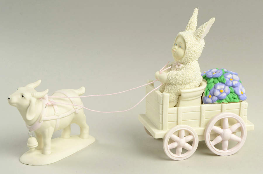 Snowbunnies April Brings May Flower - Boxed by Department 56-1