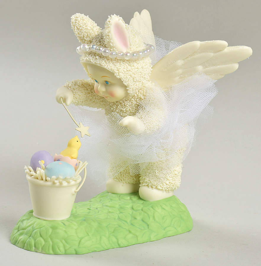 Snowbunnies I'm Your Fairy God Bunny - Boxed by Department 56-1