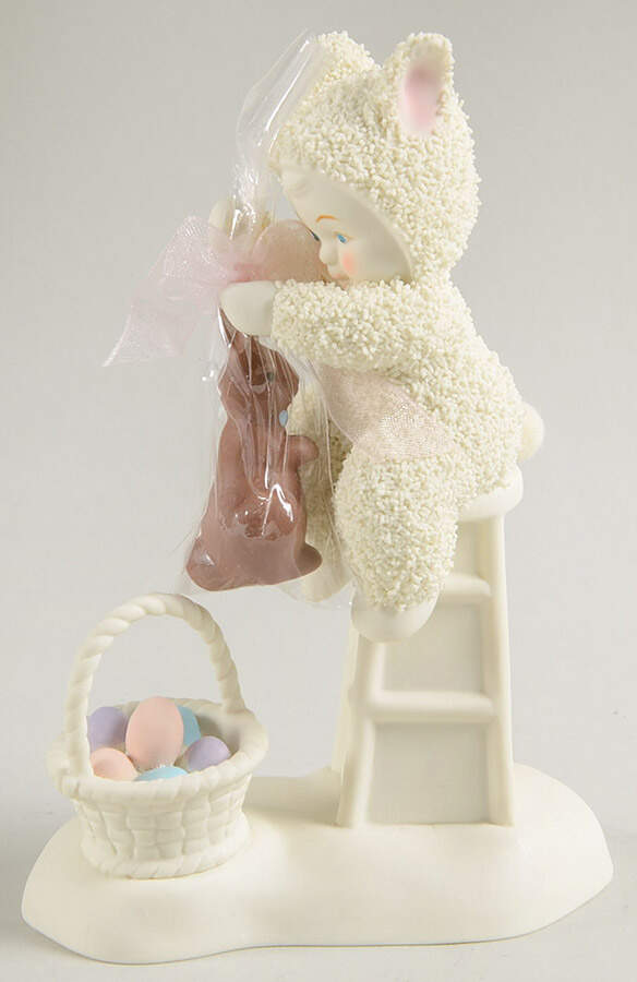 Snowbunnies Yummy Chocolate Bunny - Boxed by Department 56-1
