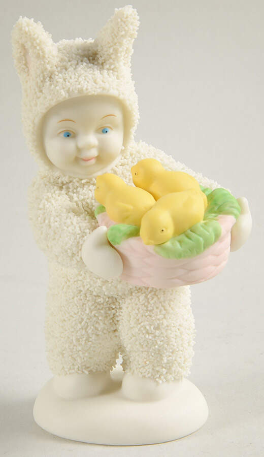 Snowbunnies A Basket Of Joy - Boxed by Department 56-1