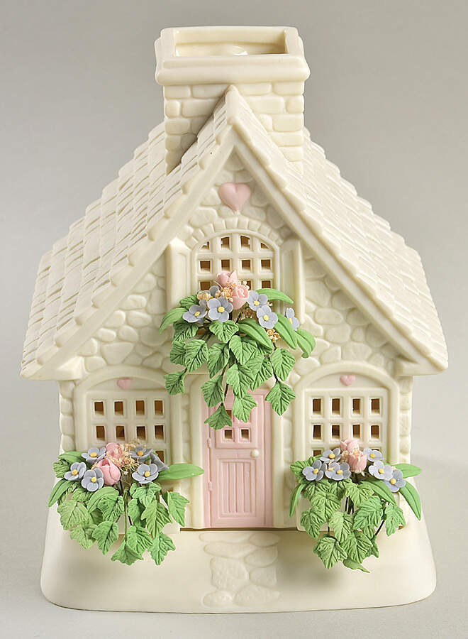Snowbunnies The Springtime Cottage-Votive - Boxed by Department 56-1