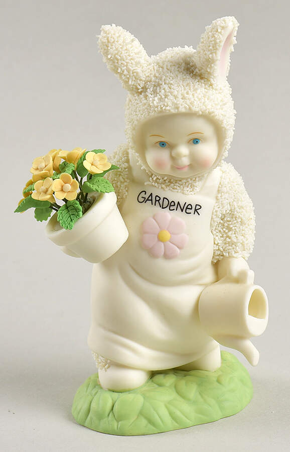 Snowbunnies Bunny With A Green Thumb - Boxed by Department 56-1