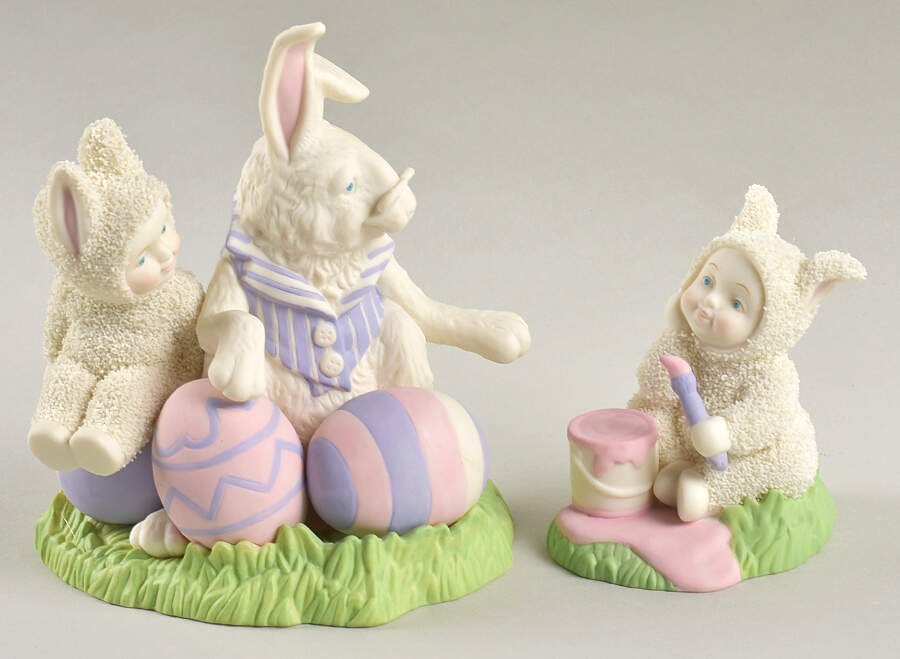 Snowbunnies Instructions From The Master - Boxed by Department 56-1