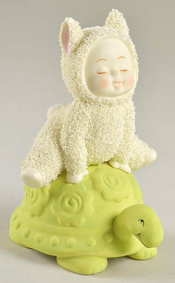 Snowbunnies The Tortoise And The Hare - No Box by Department 56-1