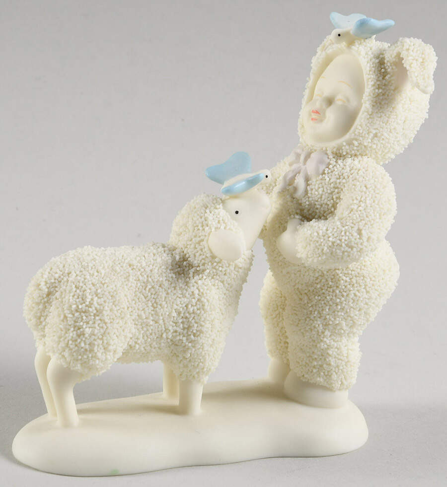Snowbunnies Butterfly Kisses - Boxed by Department 56-1