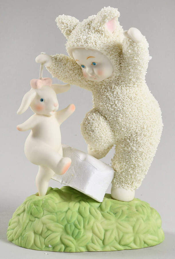 Snowbunnies The Bunny Dance - No Box by Department 56-1
