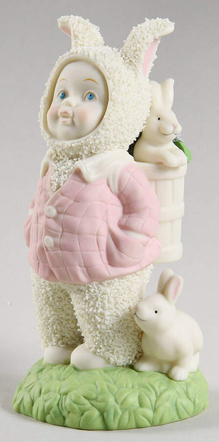 Snowbunnies Bunnies & Blooms - Boxed by Department 56-1