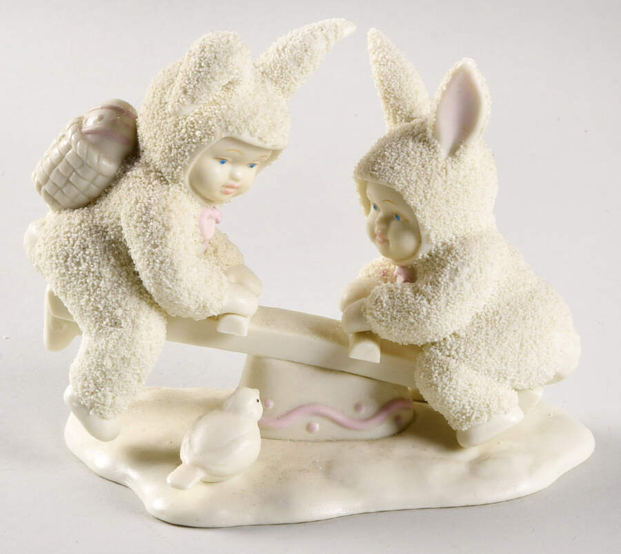 Snowbunnies I'm Teeter, You're Totter - Boxed by Department 56-1