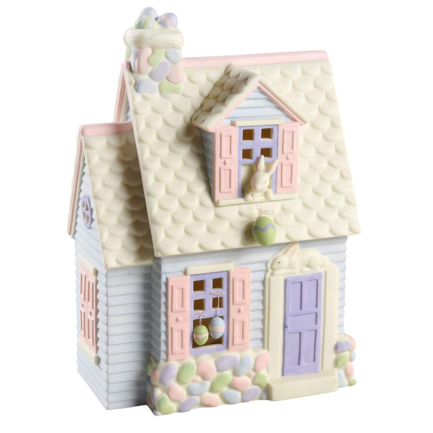 Snowbunnies Jelly Bean Cottage - Boxed by Department 56-1