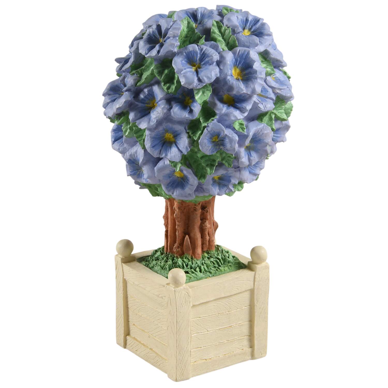 Snowbunnies Flowering Spring Topiary-Purple - No Box by Department 56-1