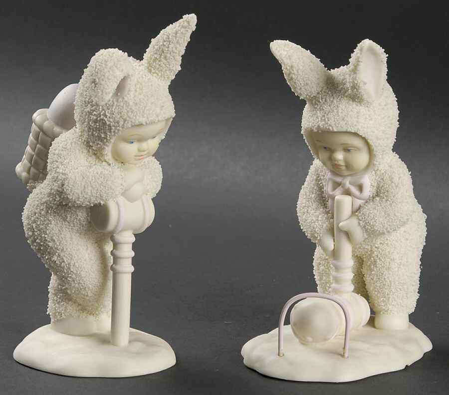 Snowbunnies Easy Does It-Set Of 2 - Boxed by Department 56-1