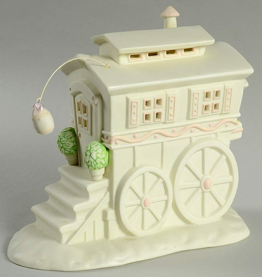 Snowbunnies My Woodland Wagon,At Turle Cre - Boxed by Department 56-1