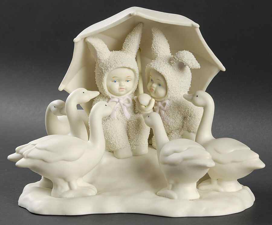 Snowbunnies Rain, Rain, Go Away - Boxed by Department 56-1