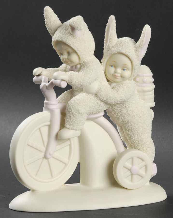 Snowbunnies On A Tricycle Built For Two - Boxed by Department 56-1