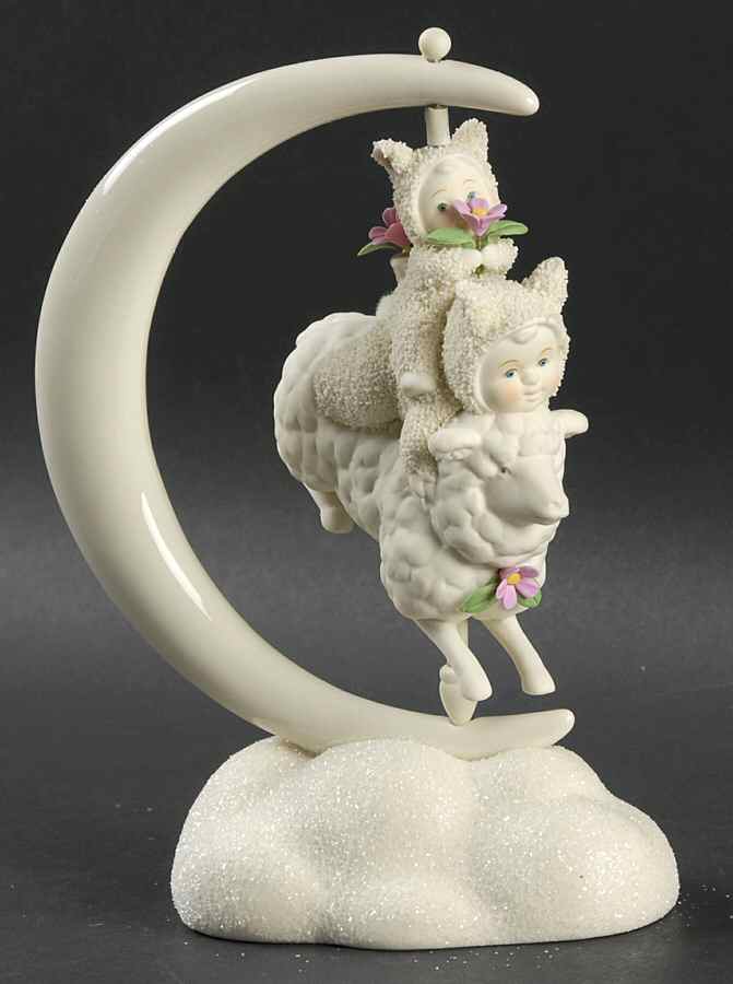 Snowbunnies Over The Moon - No Box by Department 56-1