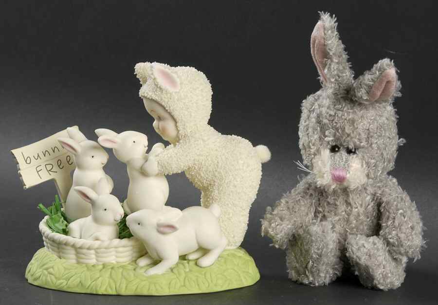 Snowbunnies Some Bunny Loves You - With Box by Department 56-1