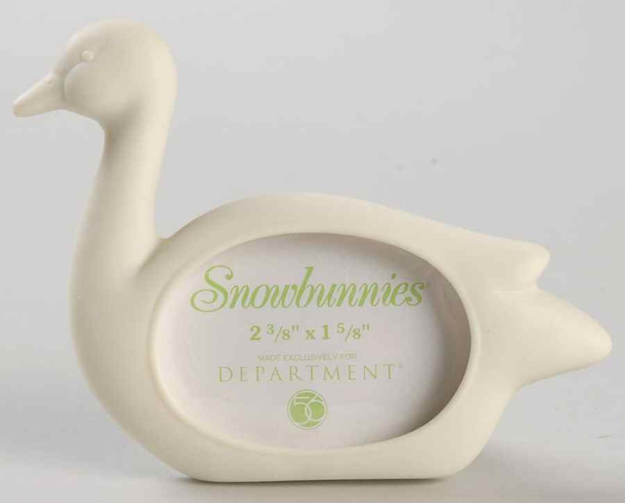 Snowbunnies Picture Frame-Goose - Boxed by Department 56-1