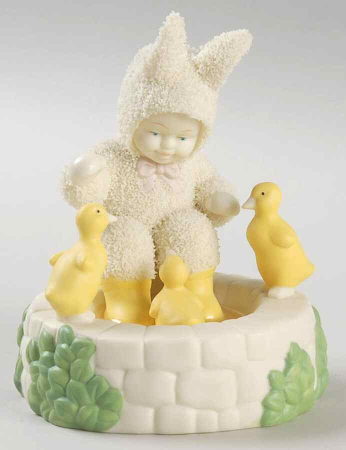 Snowbunnies Swimming Lessons - Boxed by Department 56-1