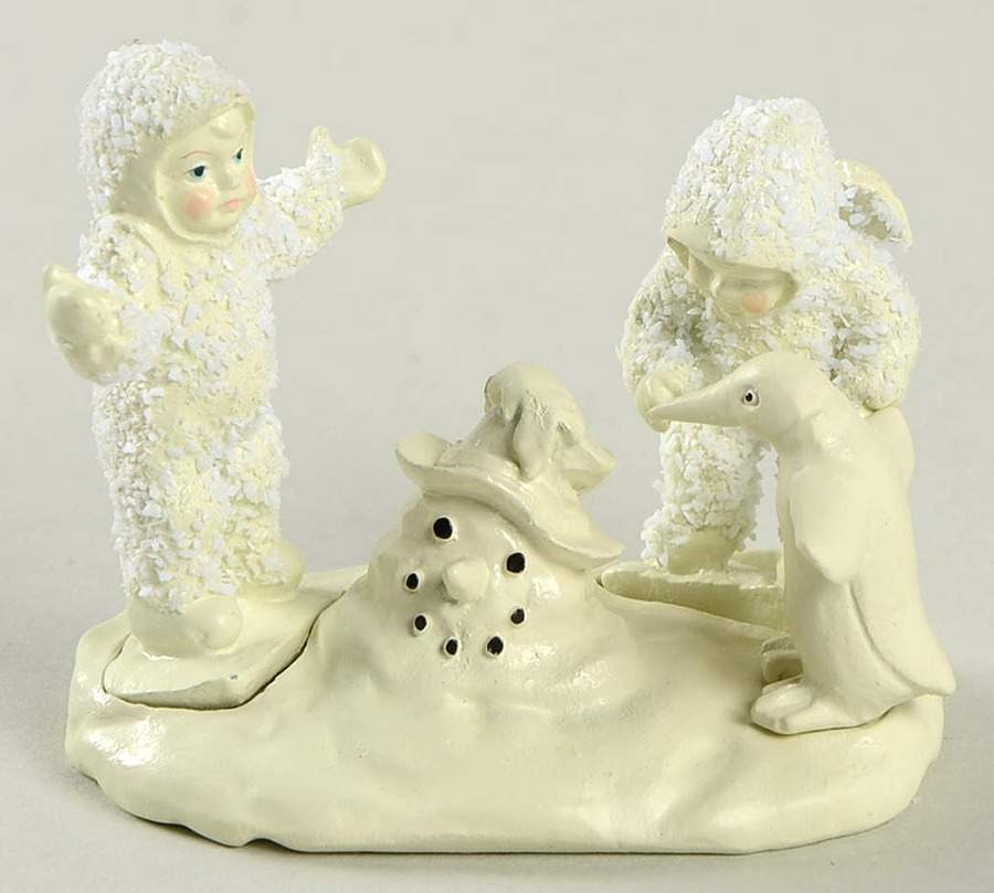 Snowbabies-Miniature Where Did He Go?-Setof 4 - Boxed by Department 56-1