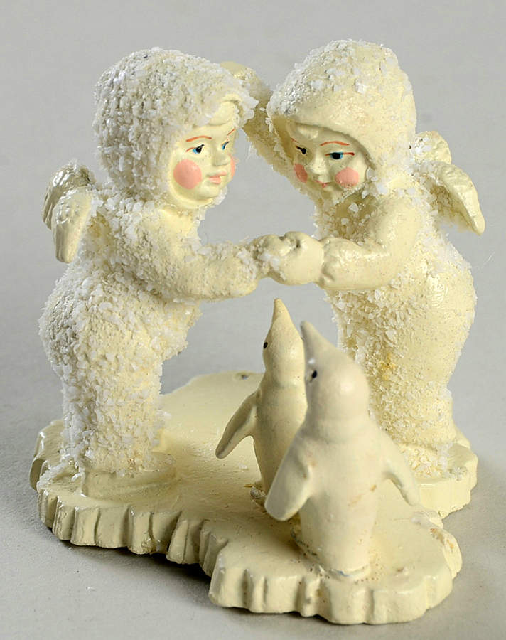 Snowbabies-Miniature Playing Games Is Fun  - Boxed by Department 56-1