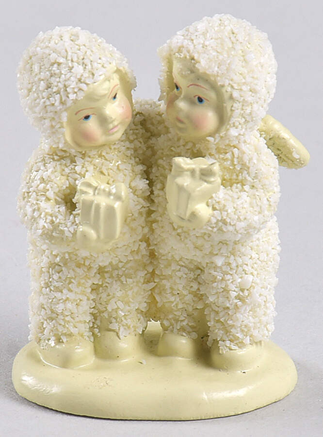 Snowbabies-Miniature One For You, One For Me - Boxed by Department 56-1
