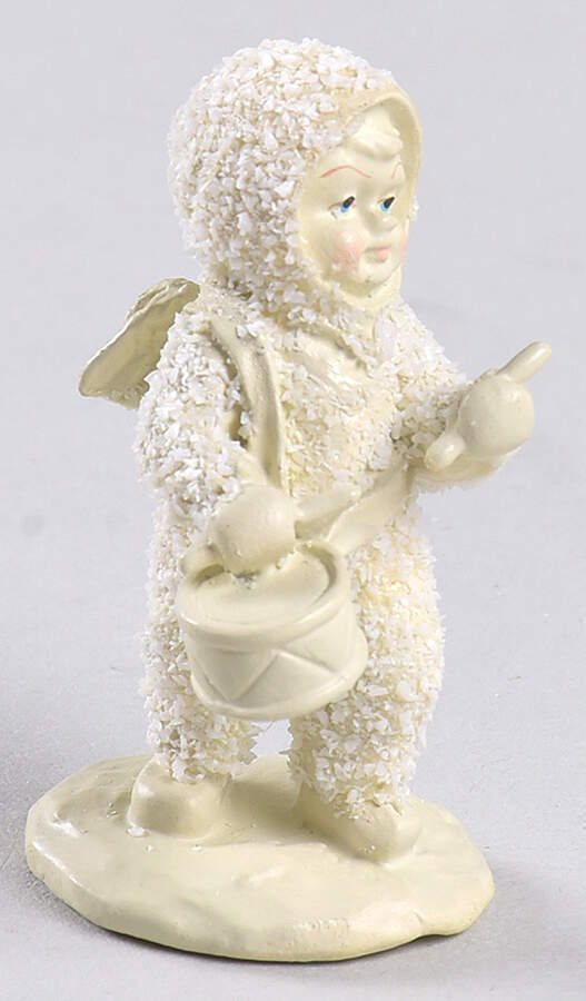 Snowbabies-Miniature Shall I Play For You - Boxed by Department 56-1