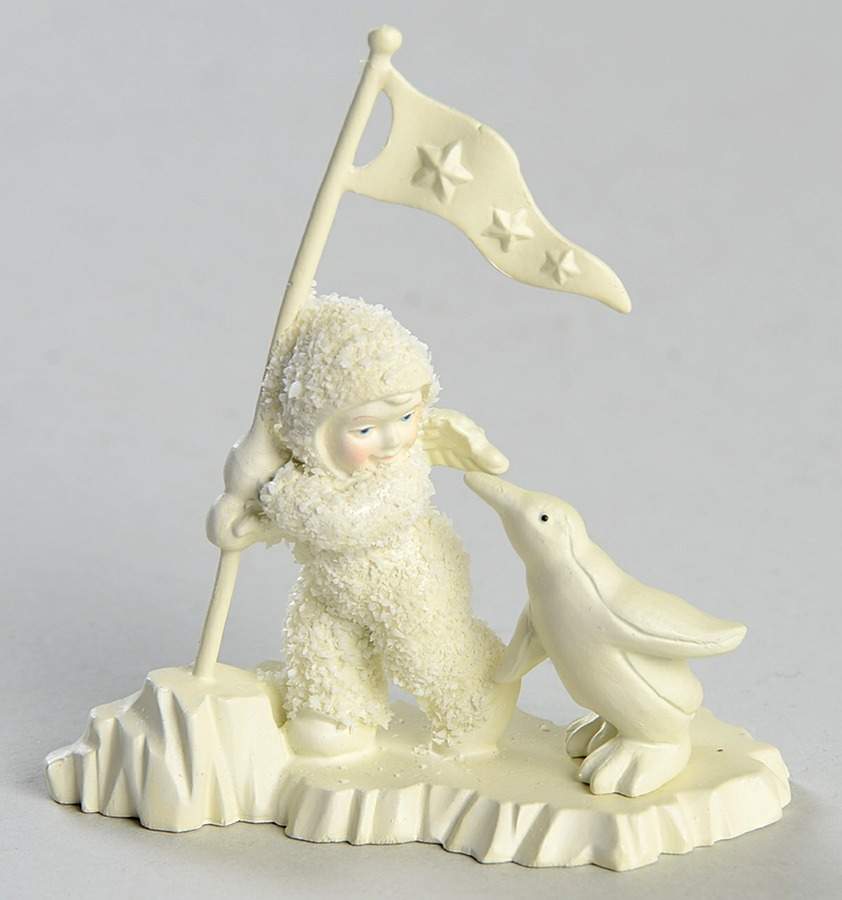 Snowbabies-Miniature It's A Grand Old Flag-Set Of 2 - Boxed by Department 56-1
