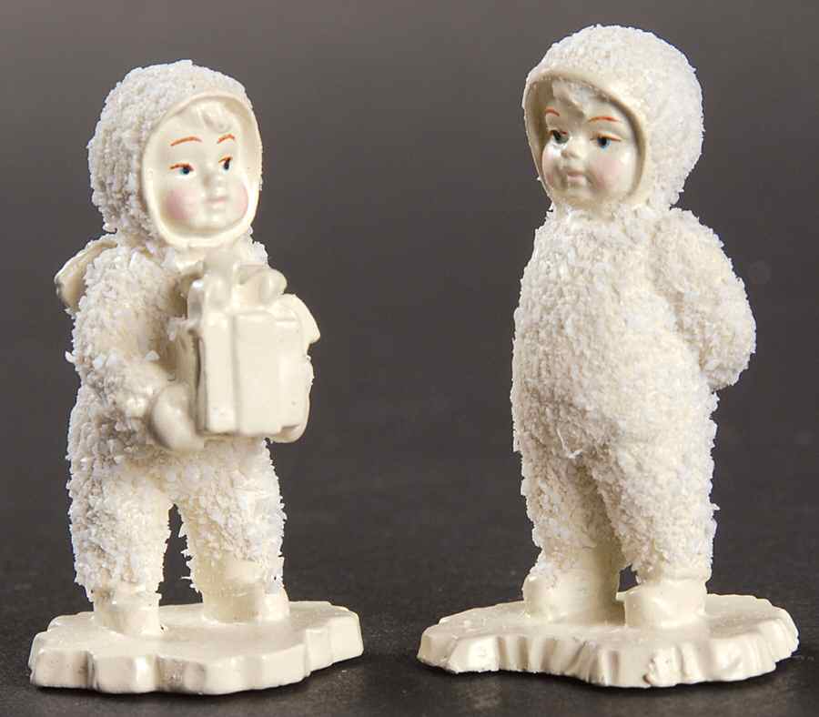 Snowbabies-Miniature Is That For Me ?-Set Of 2 - Boxed by Department 56-1