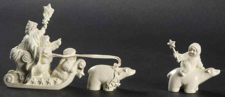 Snowbabies-Miniature Jack Frost, Sleighride Through The Stars - Boxed by Department 56-1