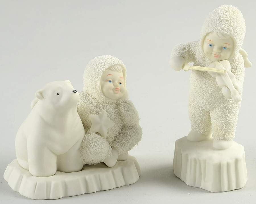 Snowbabies You Are My Lucky Star-Set Of 2 - Boxed by Department 56-1