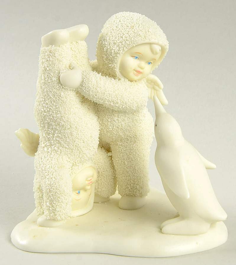 Snowbabies Which Ways Up - Boxed by Department 56-1
