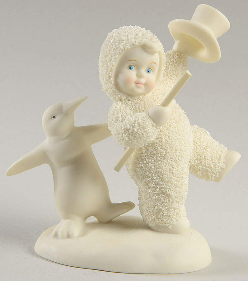 Snowbabies The Snowflake Shuffle - No Box 108 by Department 56-1