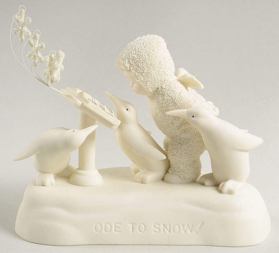 Snowbabies Ode To Snow - Nb682 No Box by Department 56-1