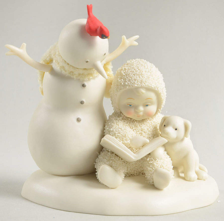 Snowbabies Once Upon A Winter's Day-With Book - Boxed by Department 56-1