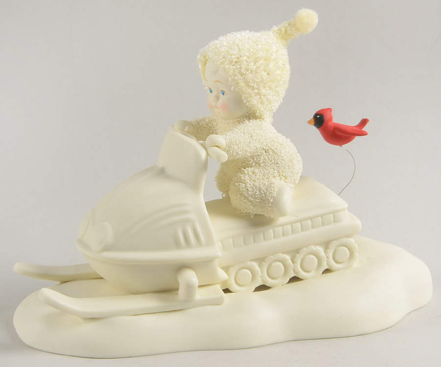 Snowbabies Dashing Through The Snow - Boxed by Department 56-1
