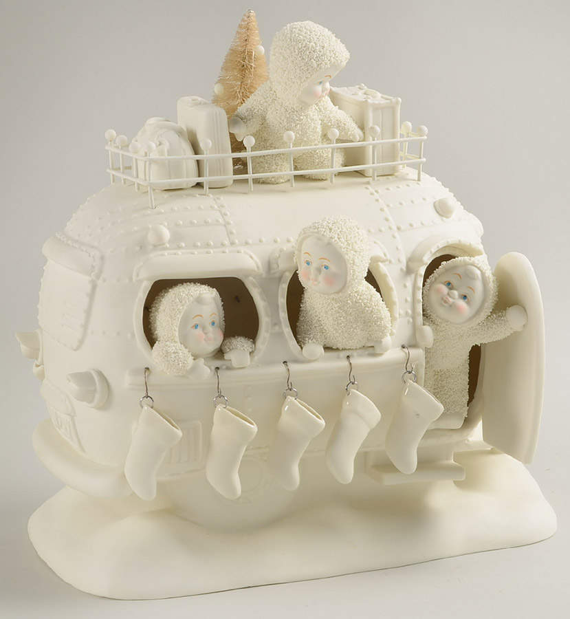 Snowbabies Luv 2 Rv - No Box by Department 56-1