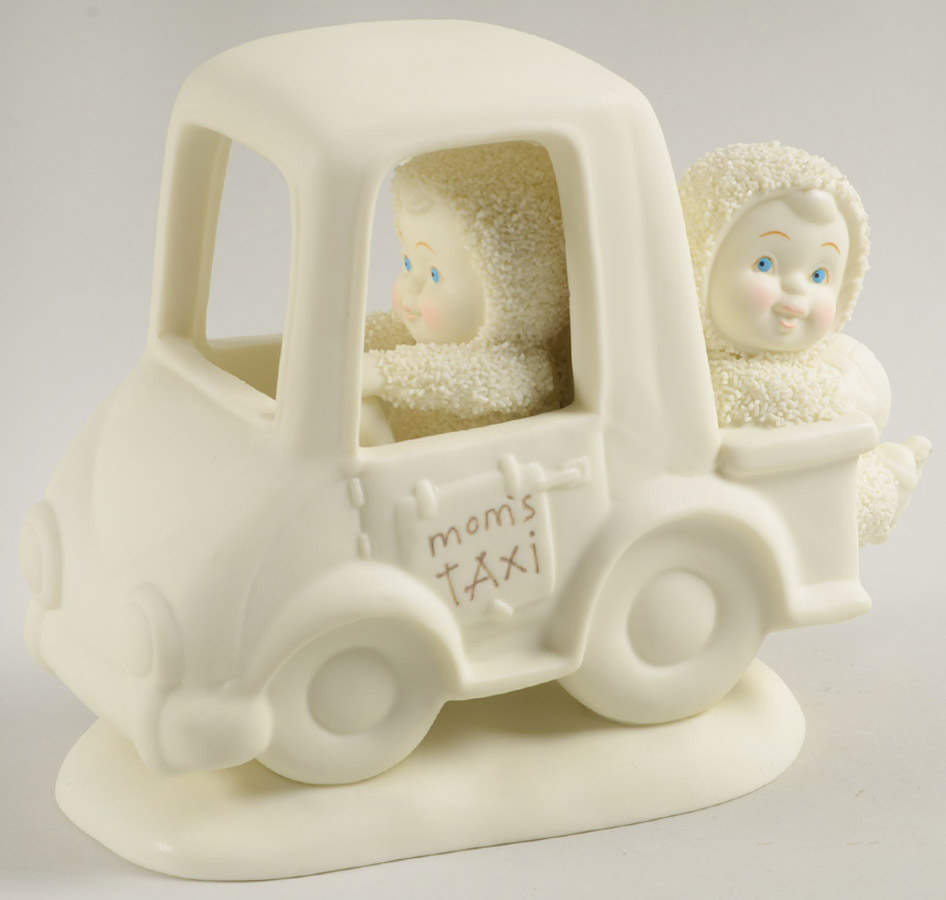 Snowbabies Mom's Taxi - Boxed by Department 56-1
