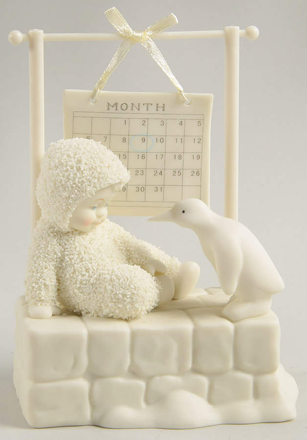 Snowbabies Worth Waiting For - With Box Bx687 by Department 56-1