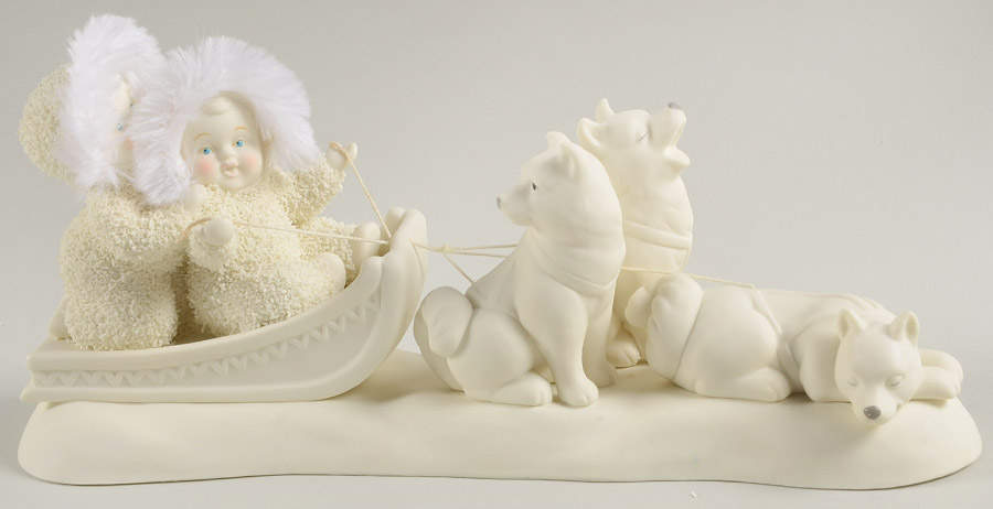 Snowbabies I Think They're All Mushed Out - Boxed by Department 56-1