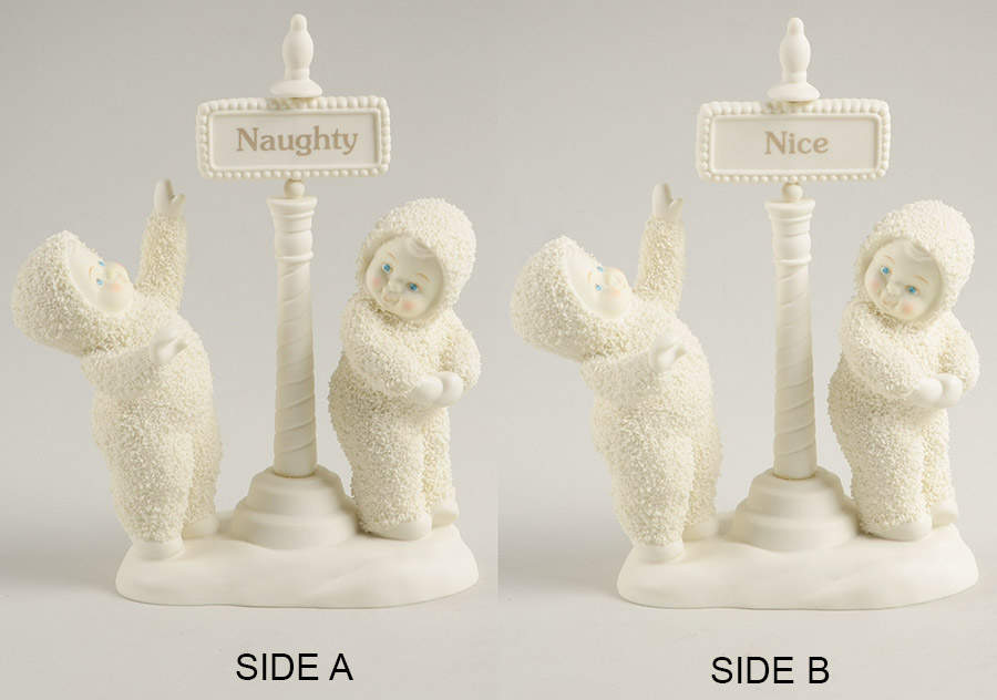 Snowbabies Naughty Or Nice - No Box by Department 56-1